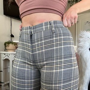 Plaid Wide Leg pants